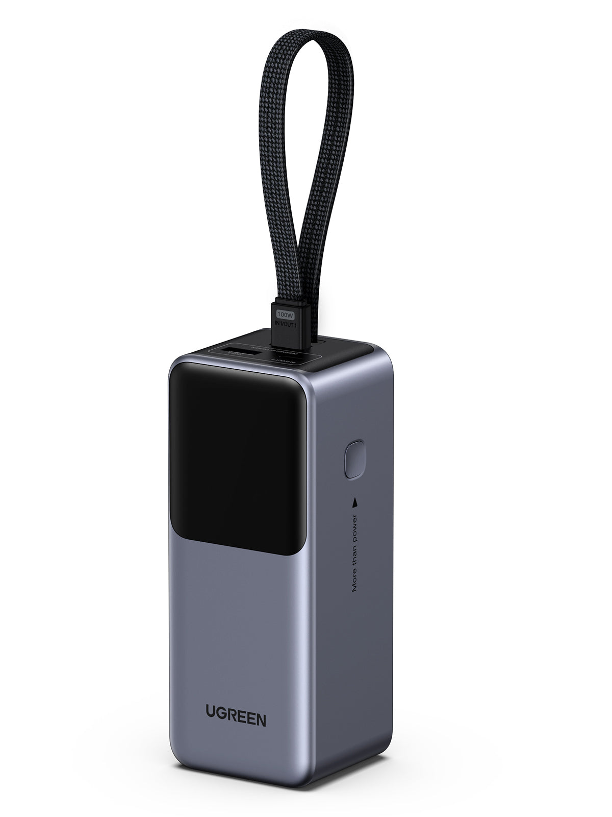 UGREEN Batería Portátil 130W con Cable Integrado PB723