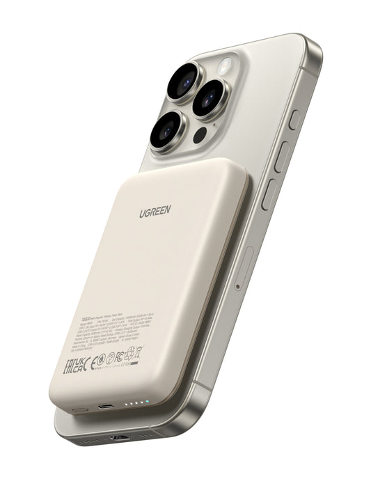UGREEN Power Bank Magnético Inalámbrico 10000mAh 20W PD / 15W MagSafe | PB561
