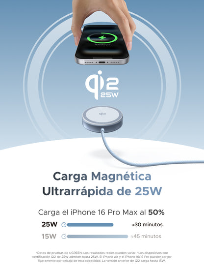 W753 UGREEN 25W Magnetic Wireless Charger