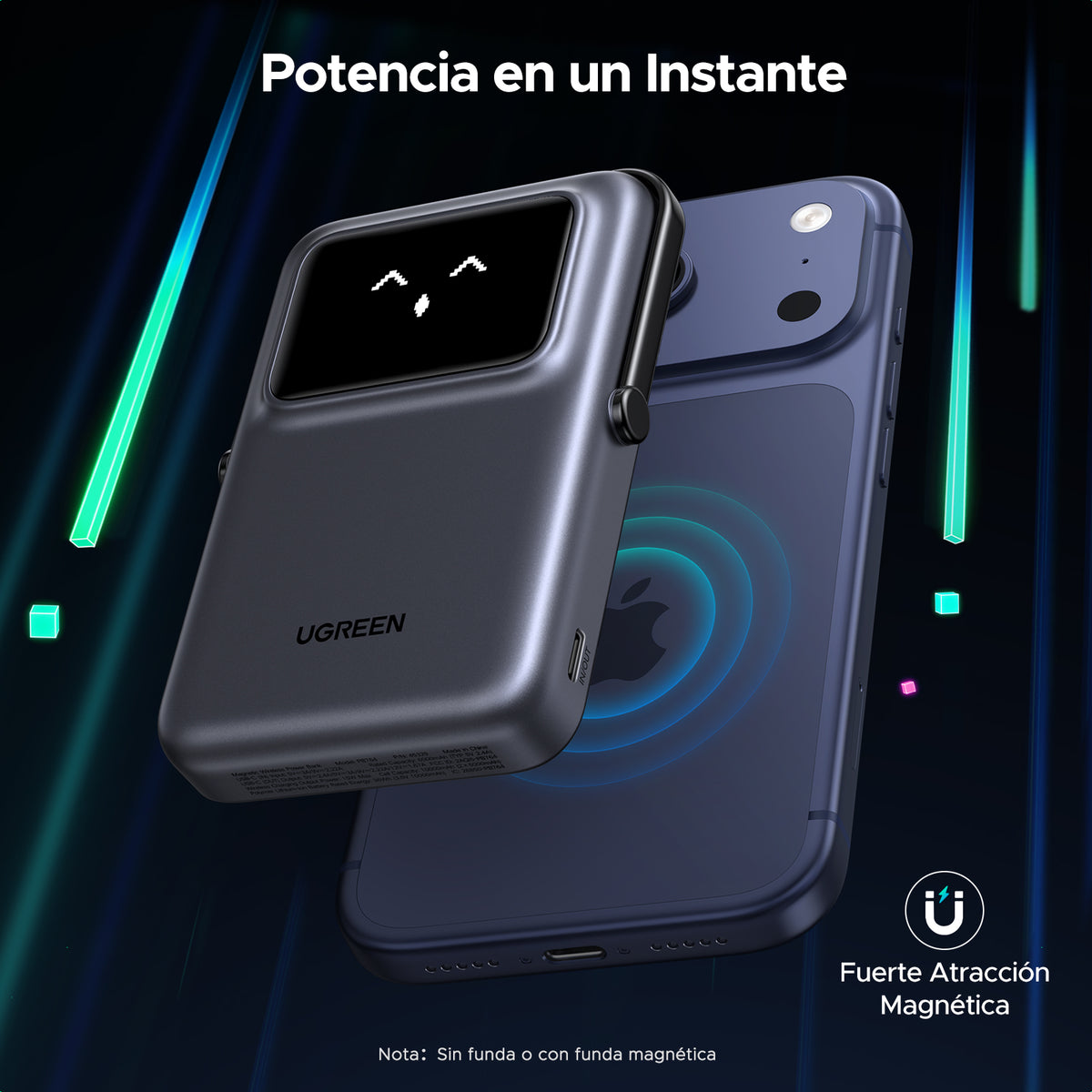 UGREEN Uno Magnetic Wireless Power Bank PB572