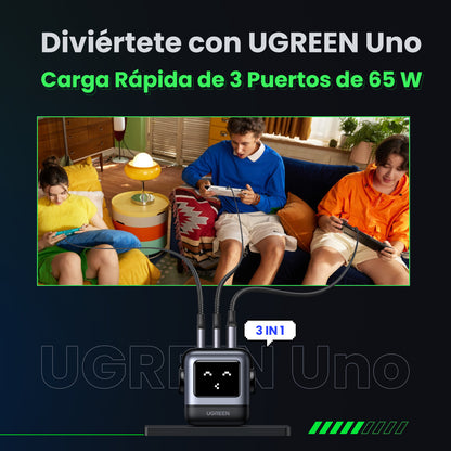 UGREEN 65W 3-Port PD GaN Fast Charger US CD361