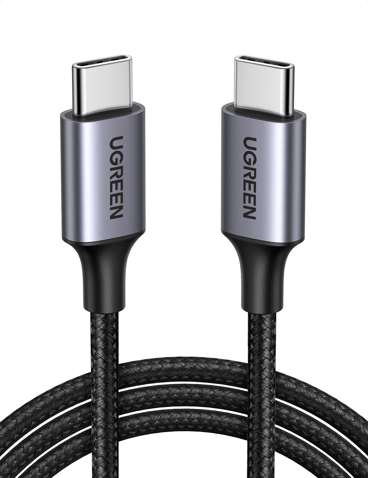 UGREEN C to C PD Fast Charging Cable 3A Max Gray Black 1m  US261