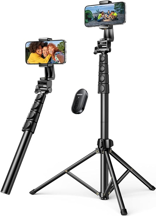 UGREEN Selfie Stick Tripod with Bluetooth Remote MODEL LP680