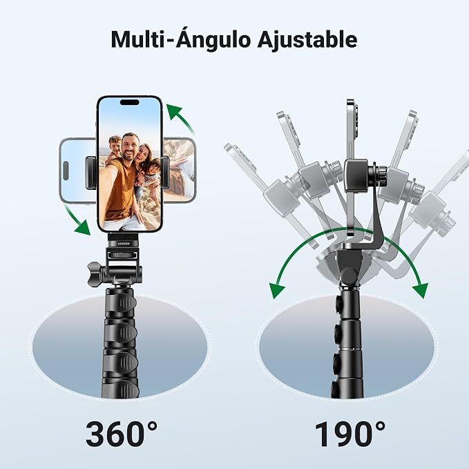 UGREEN Selfie Stick Tripod with Bluetooth Remote MODEL LP680