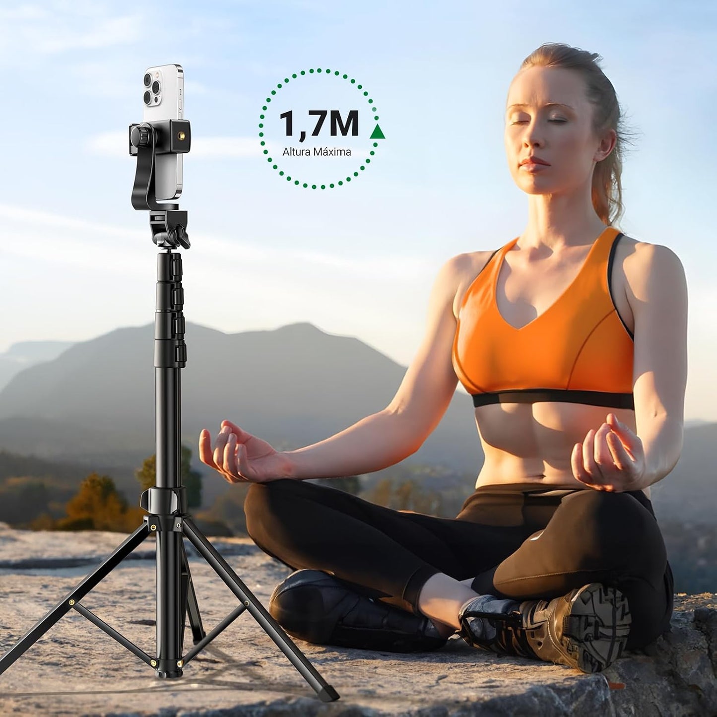 UGREEN Selfie Stick Tripod with Bluetooth Remote MODEL LP680