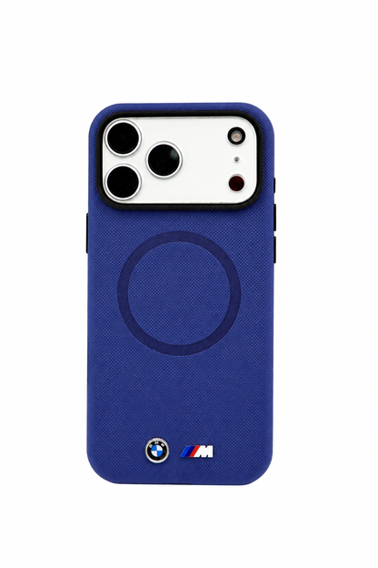 BMW HC M MAGSAFE PU FW METAL LOGO NAVY