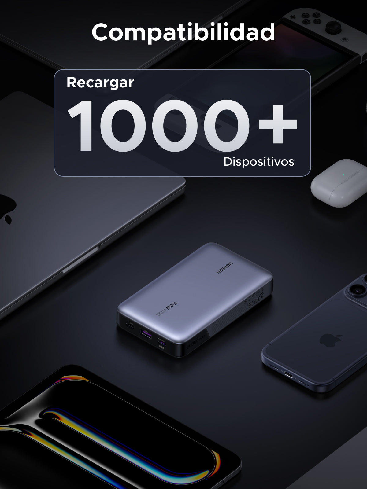 UGREEN 20000mAh Two-way Fast Charging Power Bank PB720