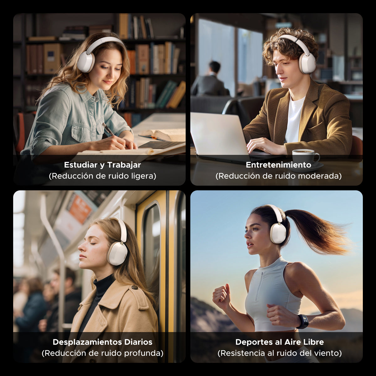UGREEN HiTune Max5c Hybrid Active Noise-Cancelling Headphones