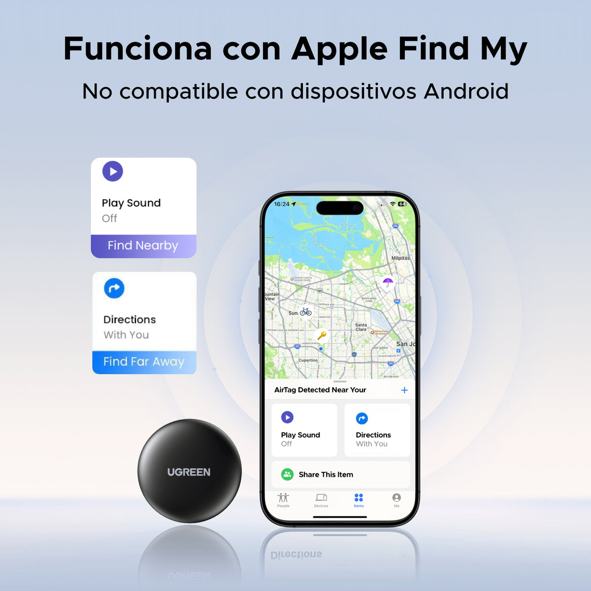 UGREEN Smart Bluetooth Finder CM520