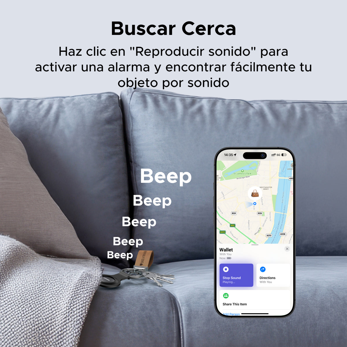 UGREEN Smart Bluetooth Finder CM520