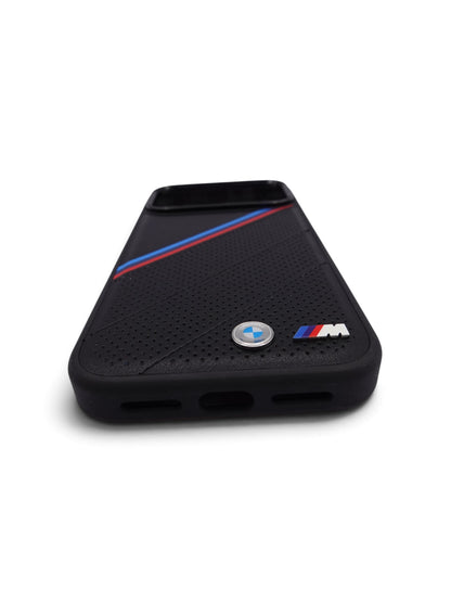 Funda BMW M Series MagSafe Tricolor Negro