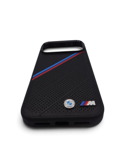 Funda BMW M Series MagSafe Tricolor Negro