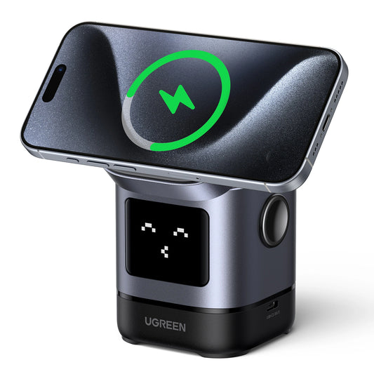 UGREEN 2-in-1 Magnetic Wireless Charger W709