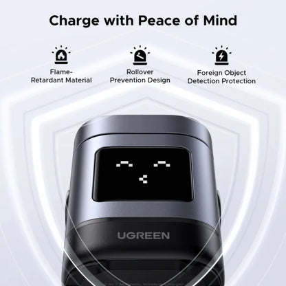 UGREEN 2-in-1 Magnetic Wireless Charger W709