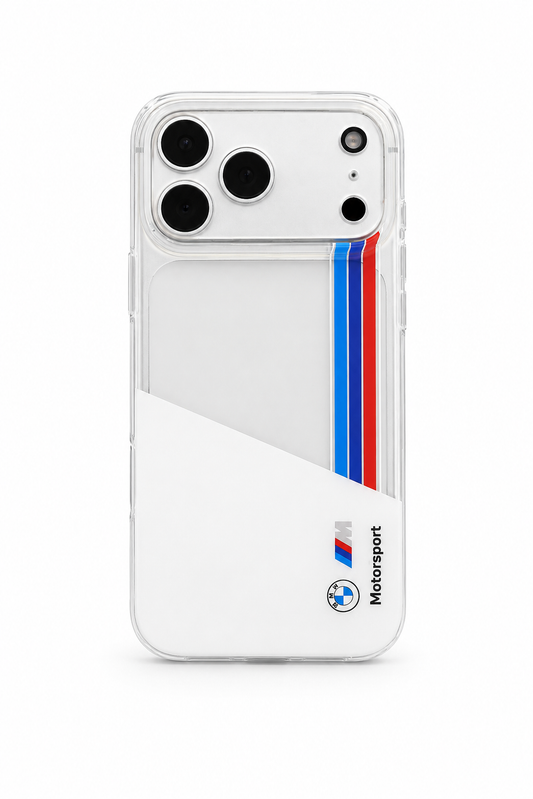 BMW HC MOTORSPORT IML VERTICAL STRIPES WHITE
