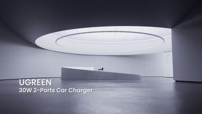 UGREEN A+C Dual-Port Car Charger PD30W+SCP22.5W MODEL CD130